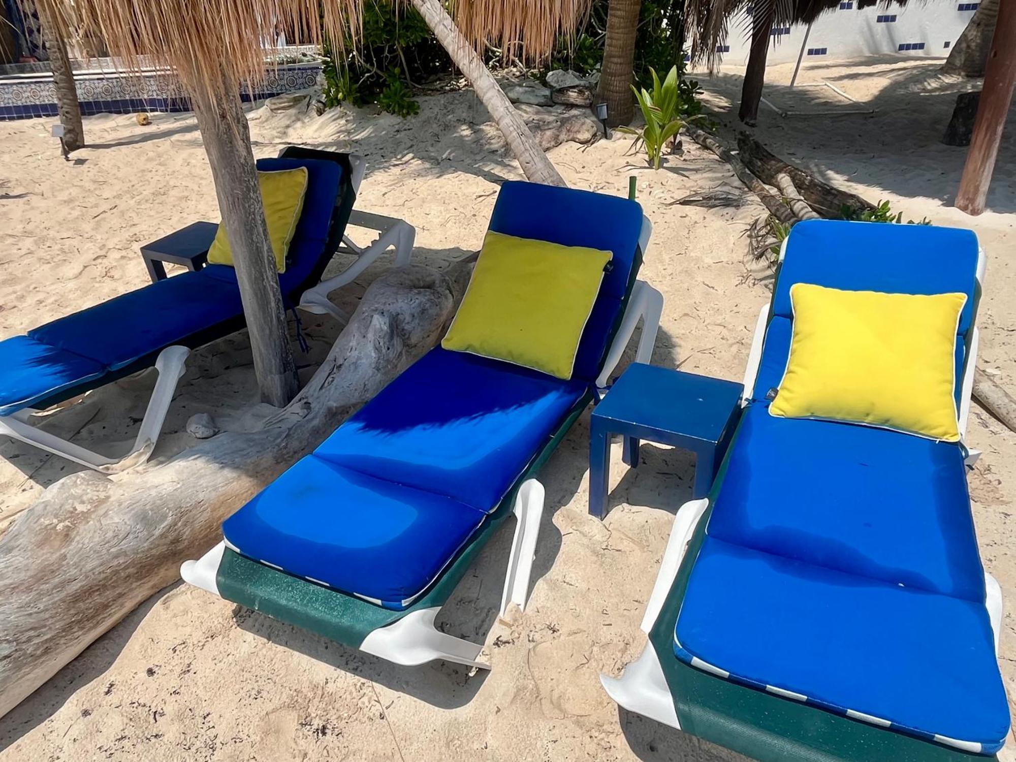 Beachfront Hammock Heaven Акумал Екстериор снимка
